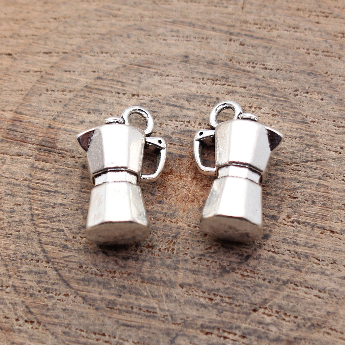 Vintage Fashion Words - 20pcs 15x10x6.9mm(0.59x0.39x0.27inch) Antique Silver Color 3D