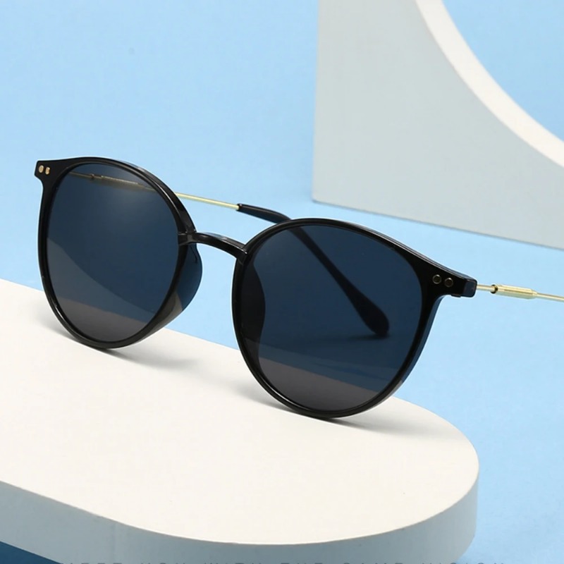 Vintage Fashion De - New Round Vintage Sunglasses Women Retro