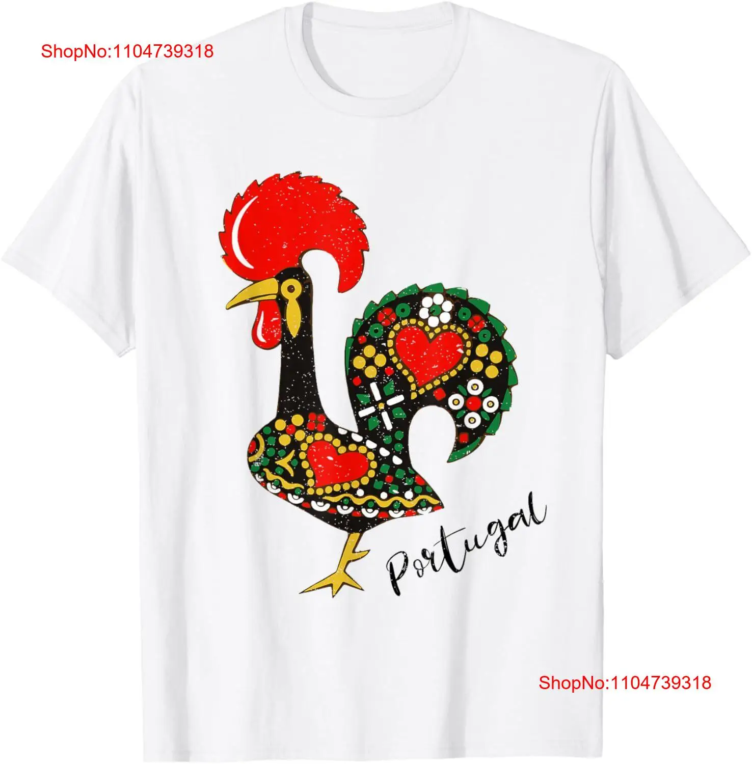 Vintage Fashion De - Galo de Barcelos Portuguese Rooster Design