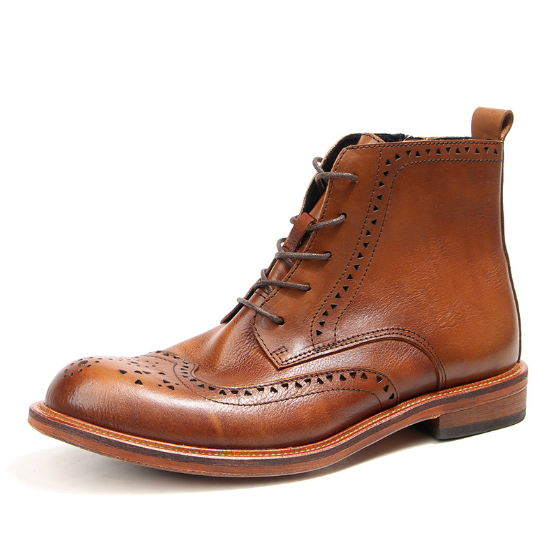 Vintage Fashion Style - Vintage Mens Ankle Chelsea Boots Luxury
