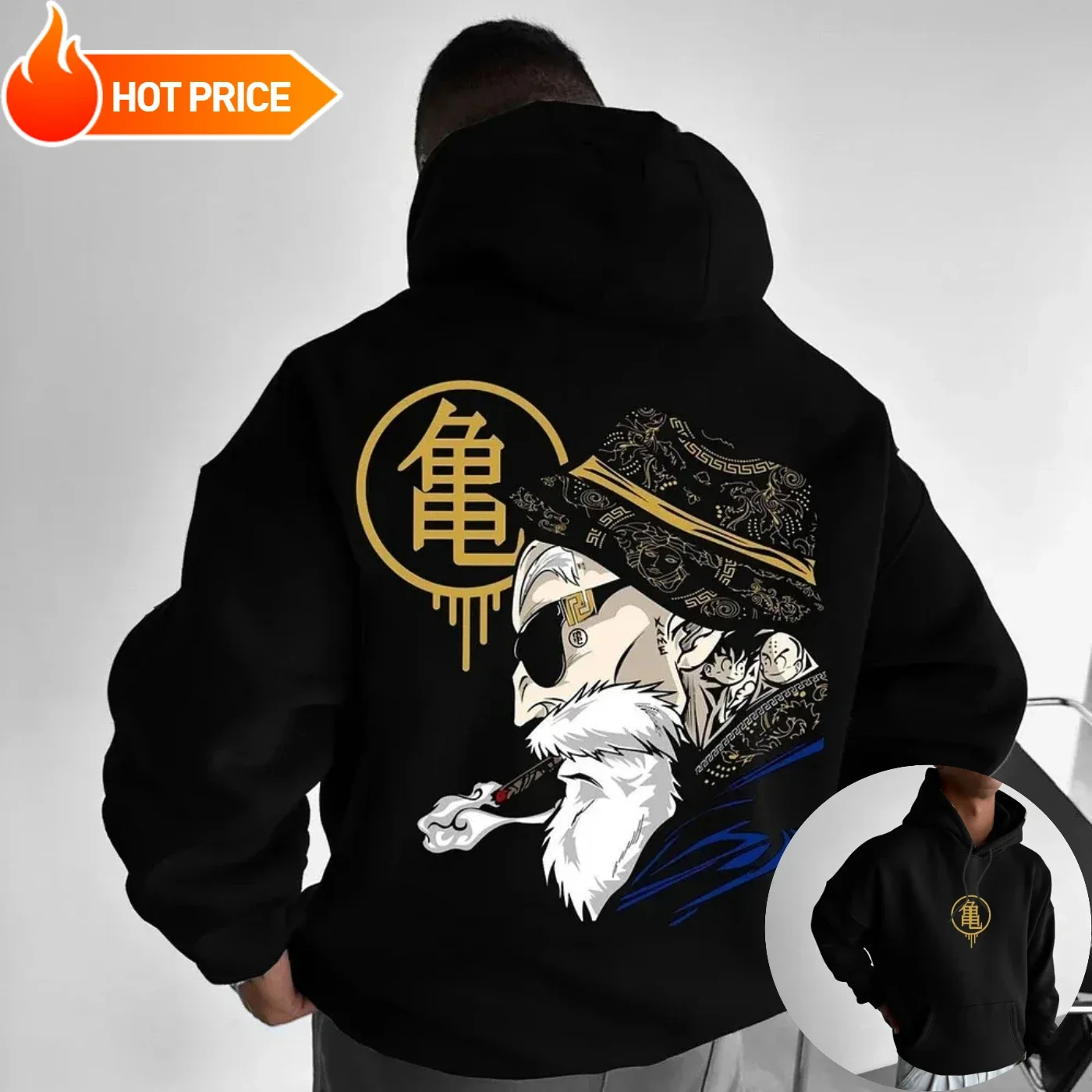 Fashion Y Vintage - Master Roshi Dragon Ball Saiyan Harajuku