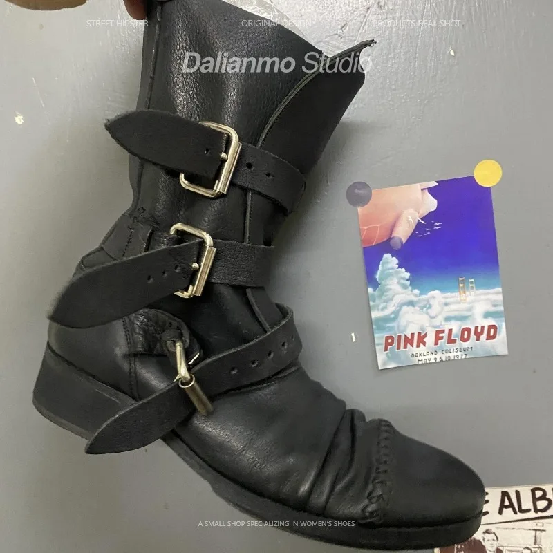Fashion Men's Genuine Leather  - Vintage Fashion Style recension och pris