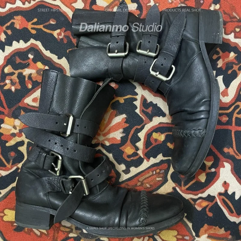 Fashion Men's Genuine Leather  - Vintage Fashion Style recension och pris