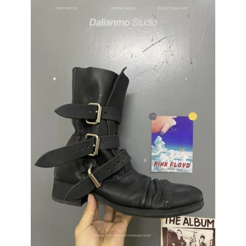 Fashion Men's Genuine Leather  - Vintage Fashion Style recension och pris