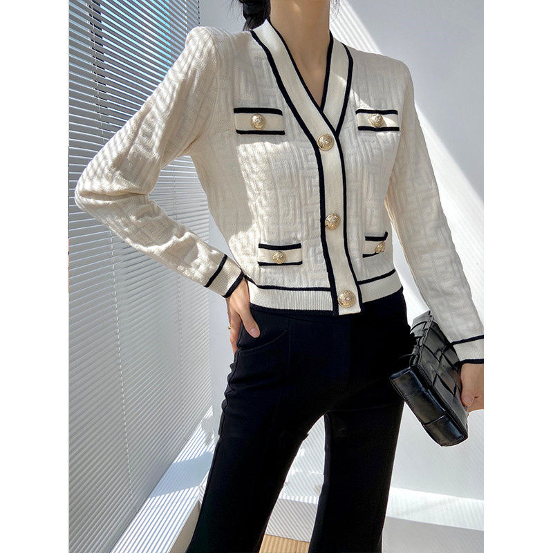 Spring Autumn New V-neck Long  - Vintage Fashion Postcards recension och pris