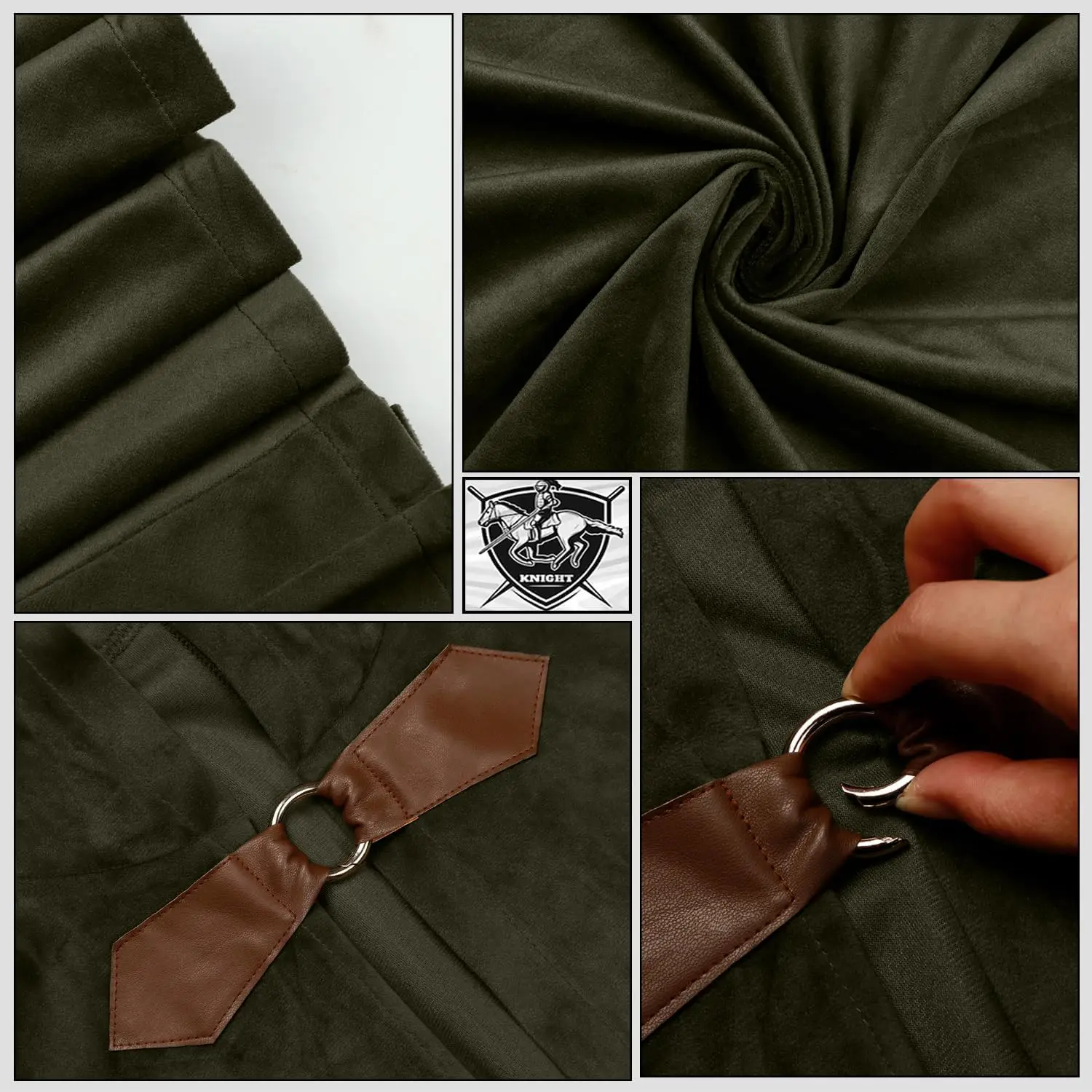 L'VOW Medieval Velvet Hooded C - Vintage Victorian Fashion recension och pris