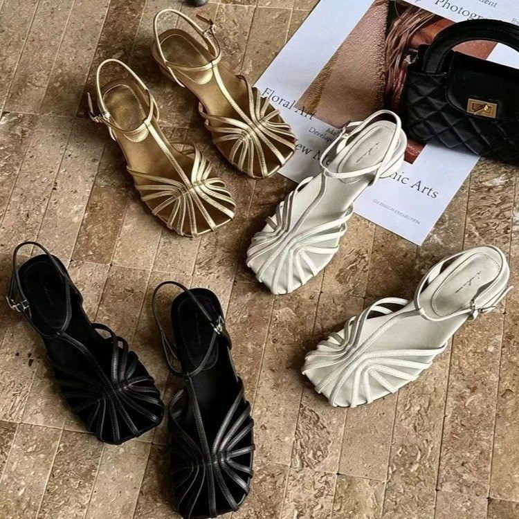 French-style Vintage Woven Toe - Vintage Fashion Style recension och pris