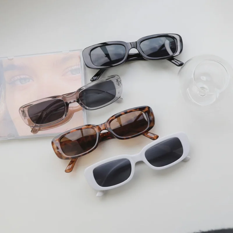 Vintage Small Square Sunglasse - Vintage Fashion De recension och pris