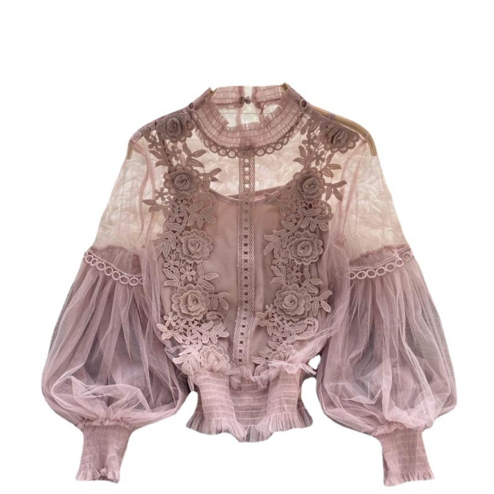 2Pcs/Set Lace Puff Long Sleeve - Vintage Victorian Fashion recension och pris
