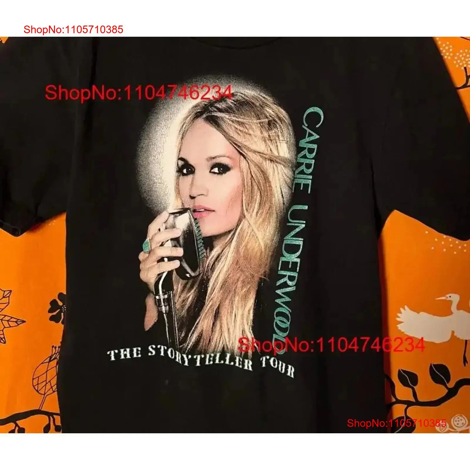 Carrie Underwood T shirt Uniqu - Vintage Fashion Thrift recension och pris