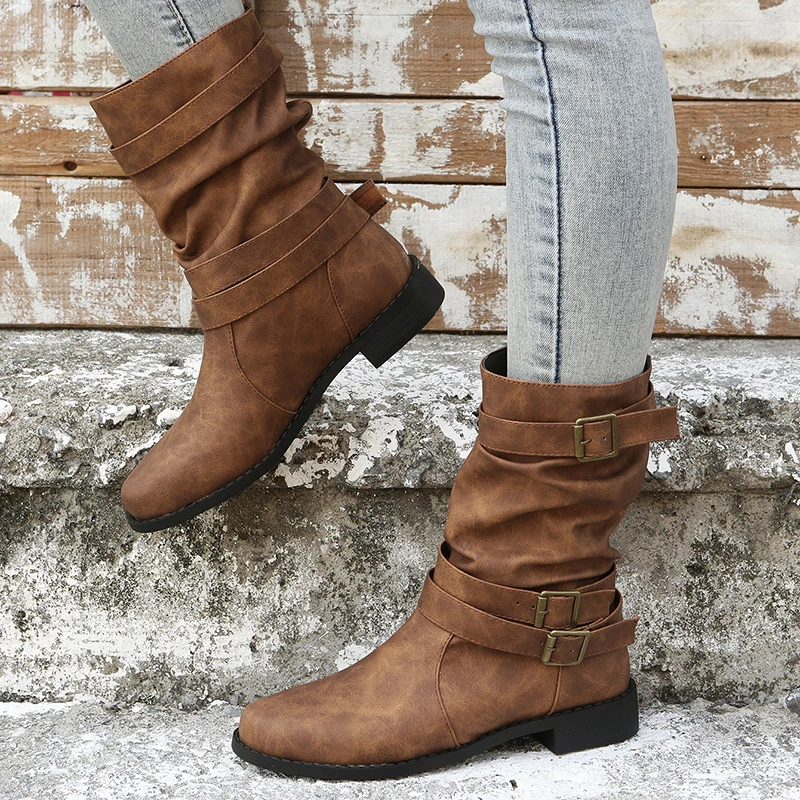 Women's Single Boots New Vinta - Vintage Fashion Rome recension och pris