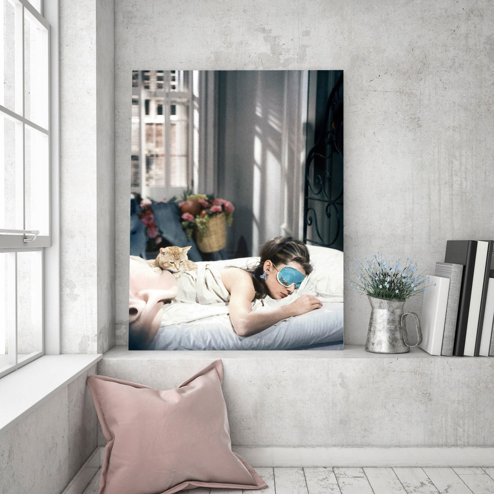Audrey Hepburn Breakfast Poste - Vintage Fashion Vogue recension och pris