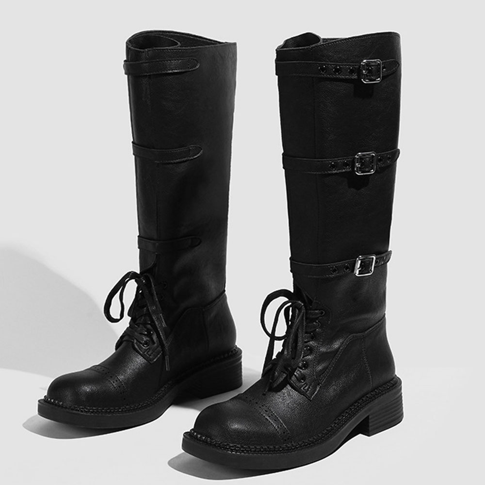 Women's Knee High Boots Vintag - Vintage Fashion Style recension och pris