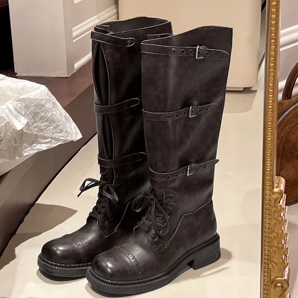 Women's Knee High Boots Vintag - Vintage Fashion Style recension och pris