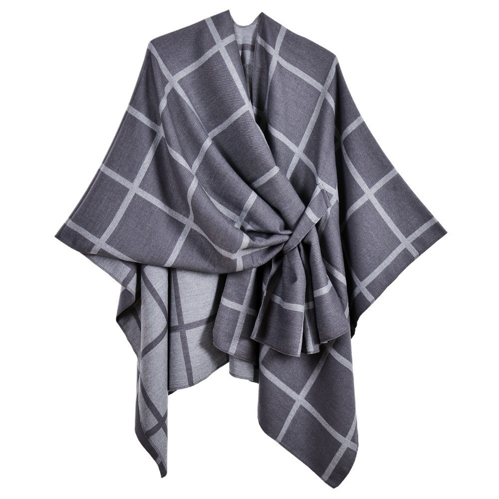 Warm Coat Plaid Design Travel  - Vintage Fashion Rings For Women recension och pris