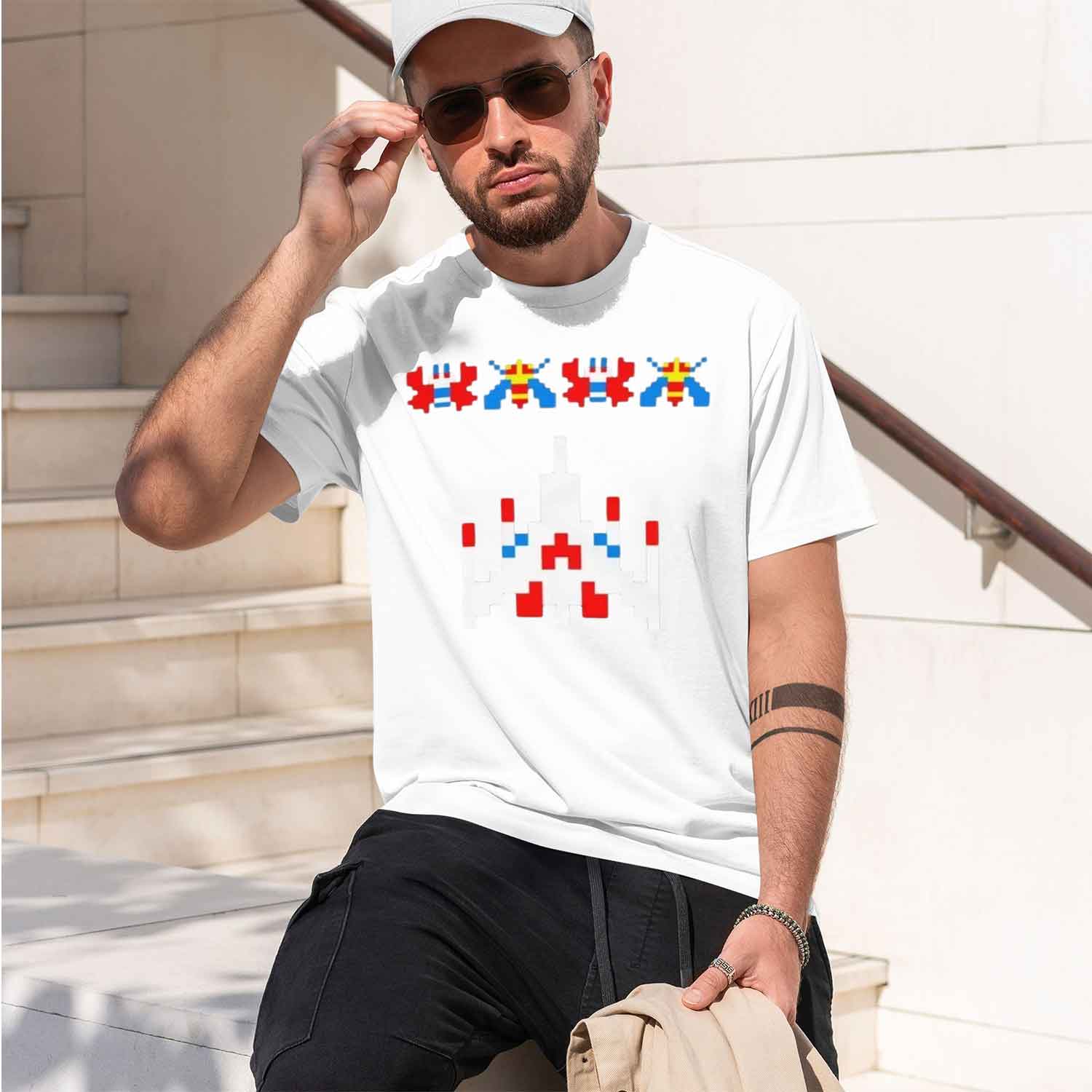 80s 70s Arcade Galaga Video Ga - Vintage Fashion Video recension och pris