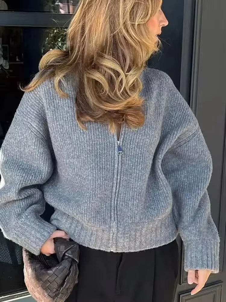 HH Vintage Women Solid Knitted - Crop Cardigan Vintage recension och pris