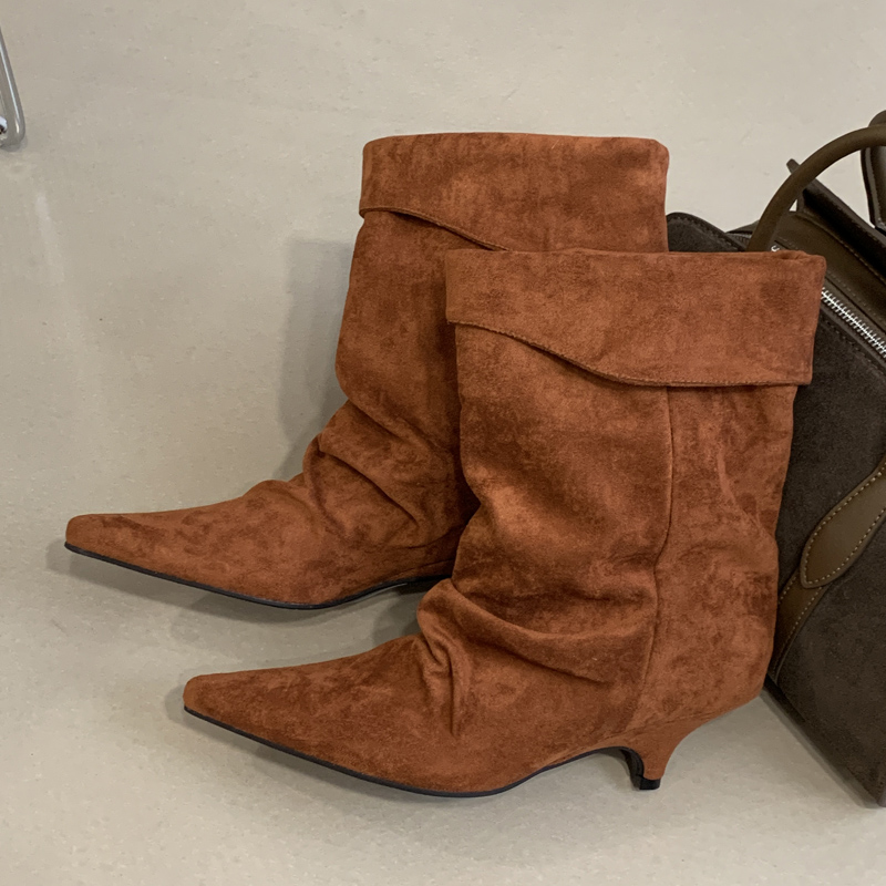 Aneikeh Winter Pointed Toe Thi - Vintage Fashion Style recension och pris