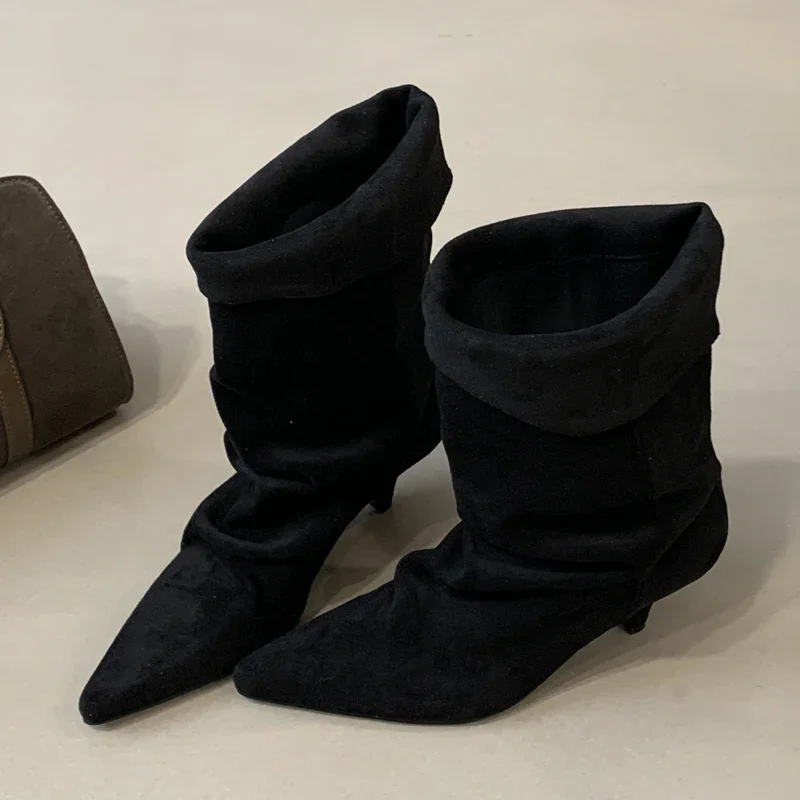 Aneikeh Winter Pointed Toe Thi - Vintage Fashion Style recension och pris