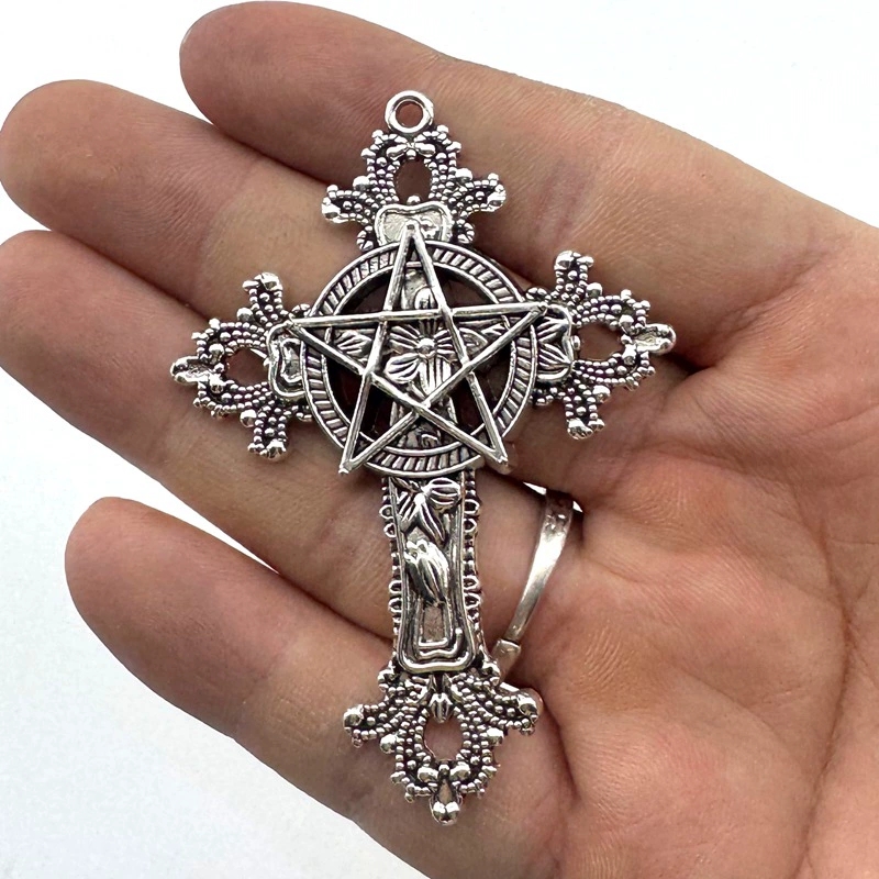 2pcs 30x15mm Gothic Big Cross  - Vintage Fashion Words recension och pris