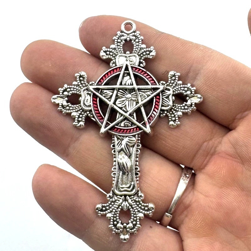 2pcs 30x15mm Gothic Big Cross  - Vintage Fashion Words recension och pris