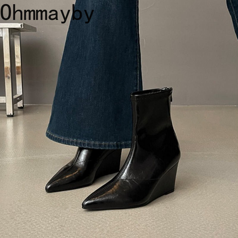 Autumn Winter Vintage Weges He - Vintage Fashion Style recension och pris