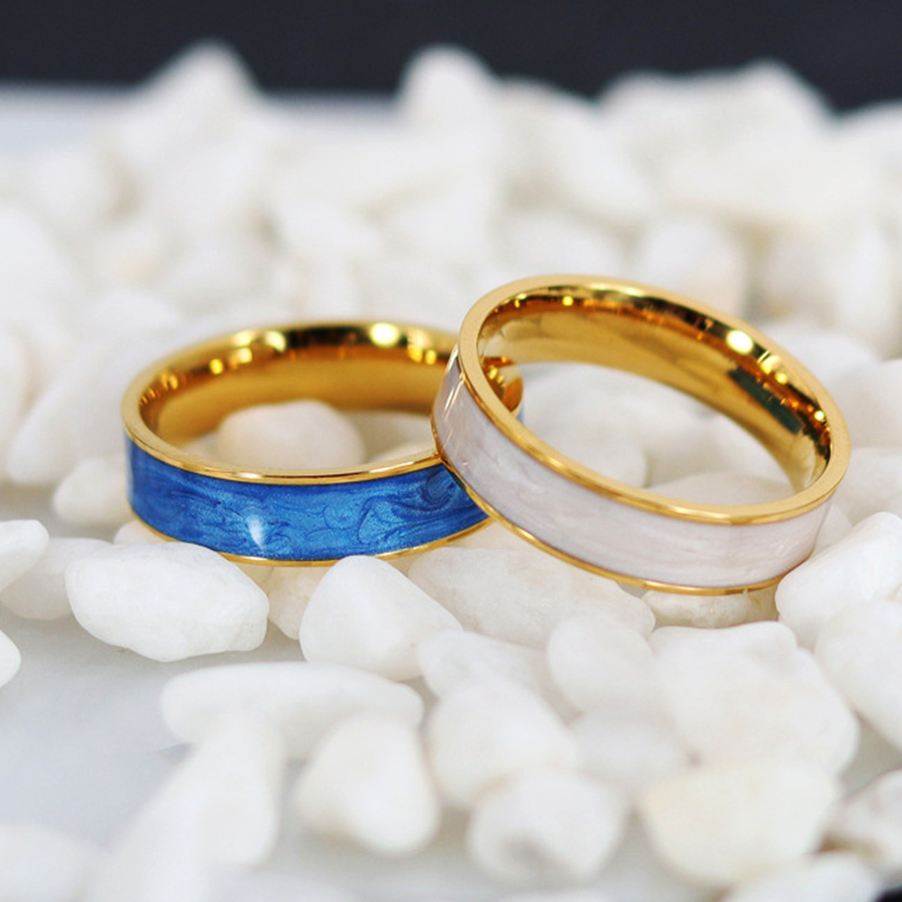 New Vintage Colorful Drip Whit - Vintage Fashion Rings For Women recension och pris