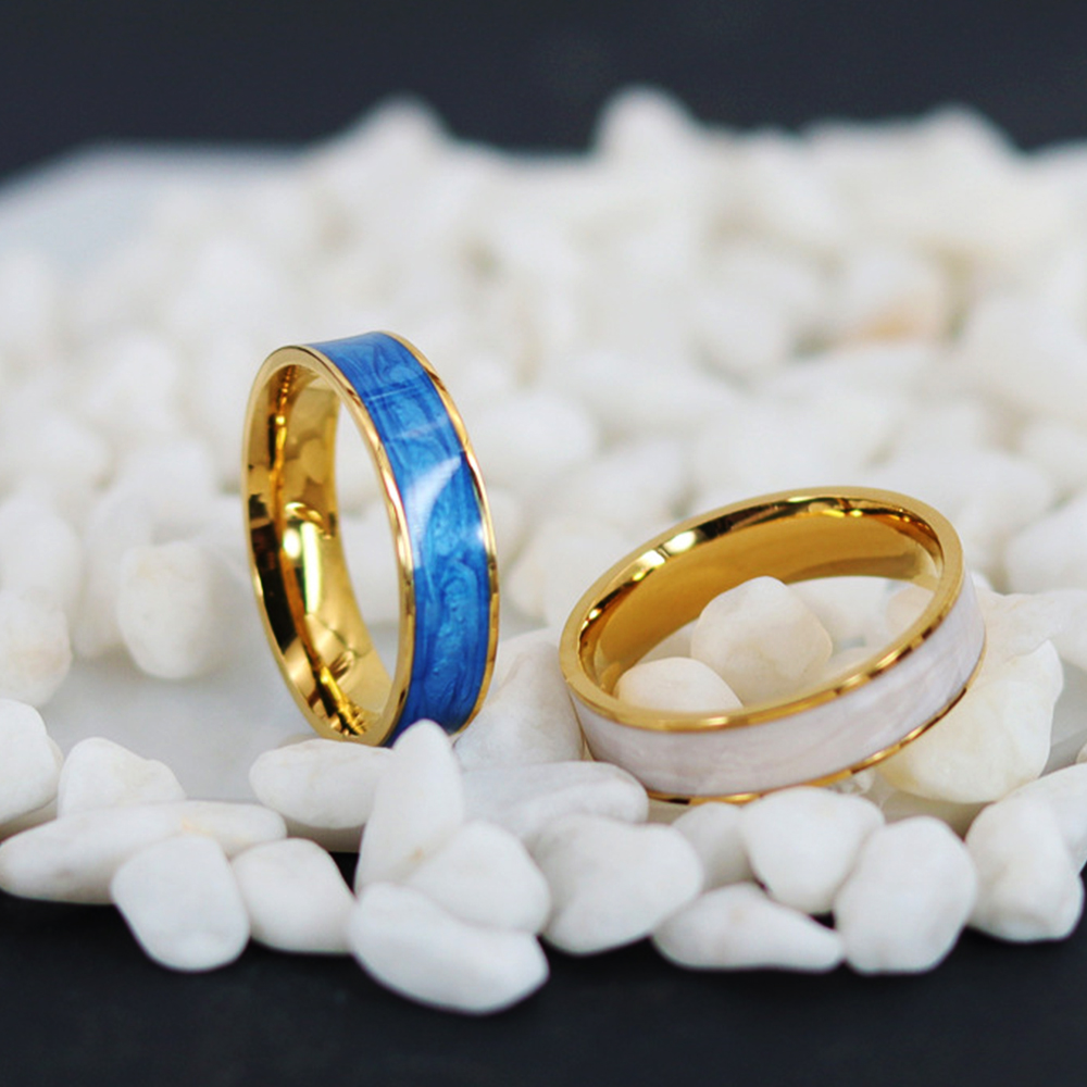 New Vintage Colorful Drip Whit - Vintage Fashion Rings For Women recension och pris