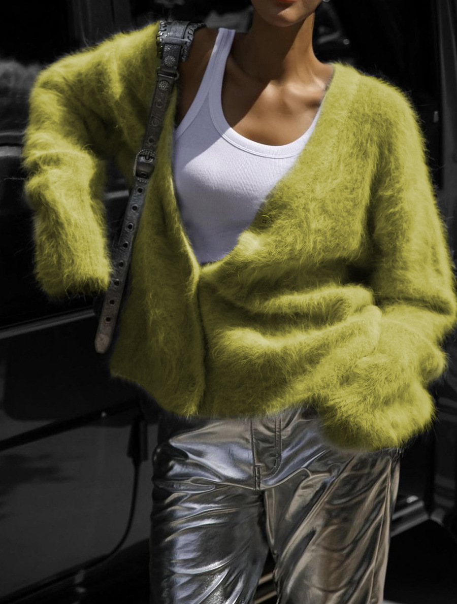 Women's Y2K Vintage Crop Cardi - Crop Cardigan Vintage recension och pris