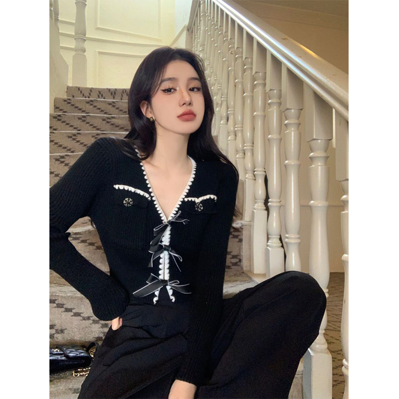 MEXZT Vintage Knitted Cardigan - Crop Cardigan Vintage recension och pris