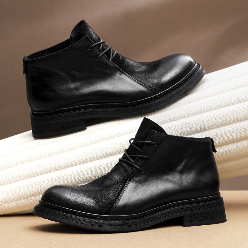 Vintage Mens Genuine Leather B - Vintage Fashion Style recension och pris