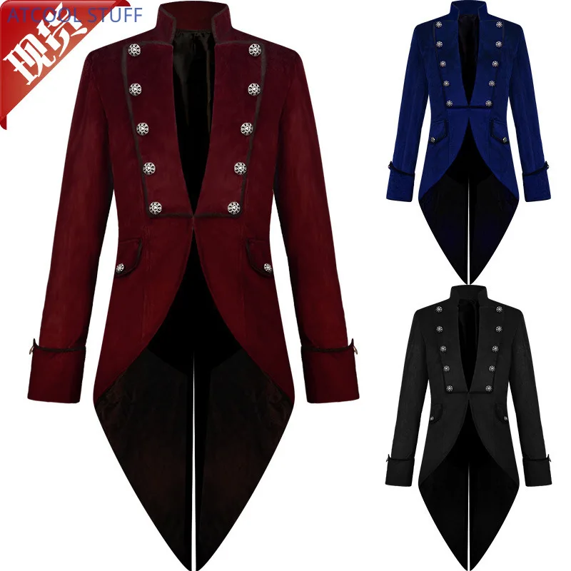 Classic Velet TailCoat Medieva - Vintage Victorian Fashion recension och pris
