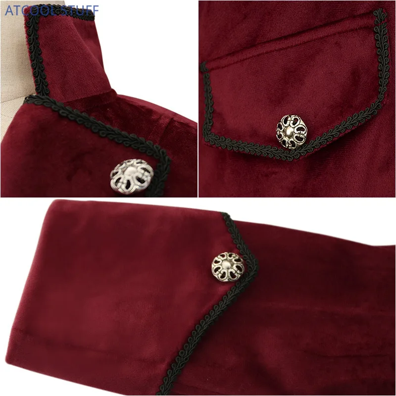 Classic Velet TailCoat Medieva - Vintage Victorian Fashion recension och pris