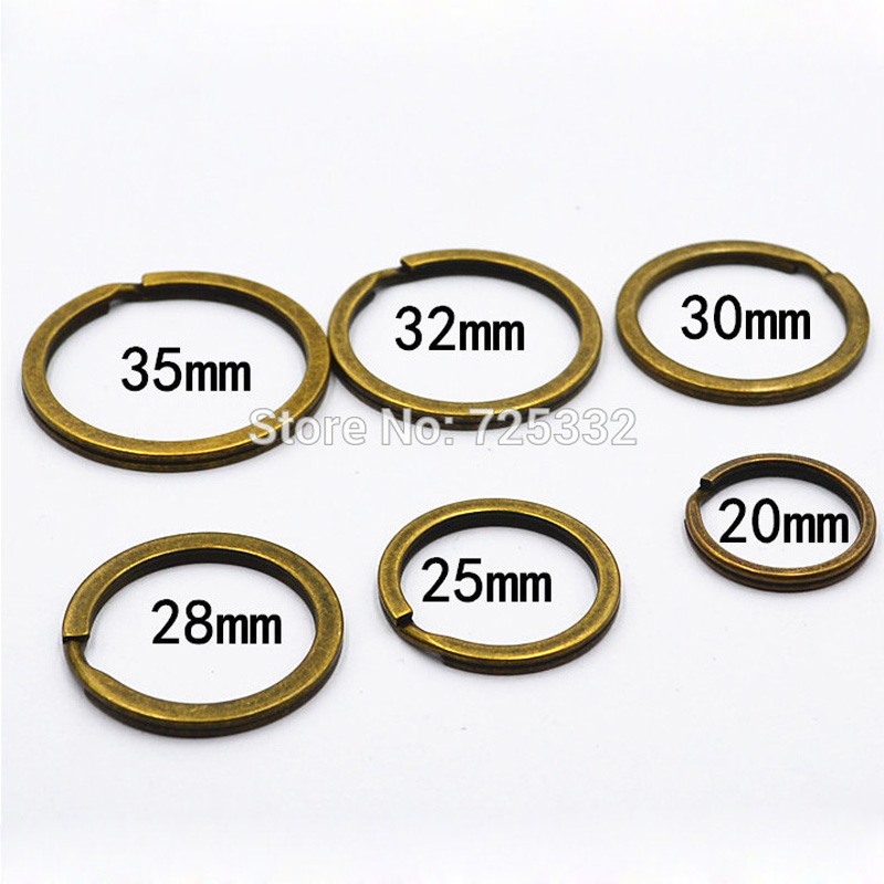 100pcs DIY Key Ring Metal Vint - Vintage Fashion Illustration recension och pris