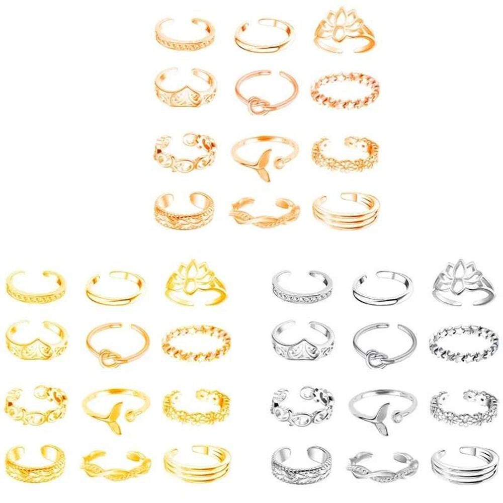 Alloy Beach Foot Accessories L - Vintage Fashion Rings For Women recension och pris