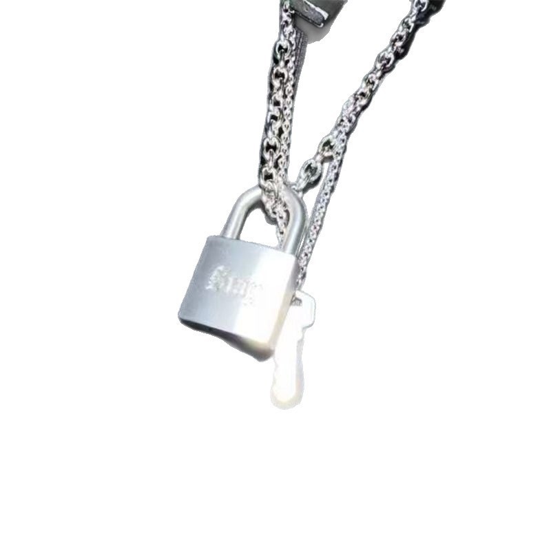 Ashionable Creative Metal Lock - Vintage Fashion Necklace recension och pris