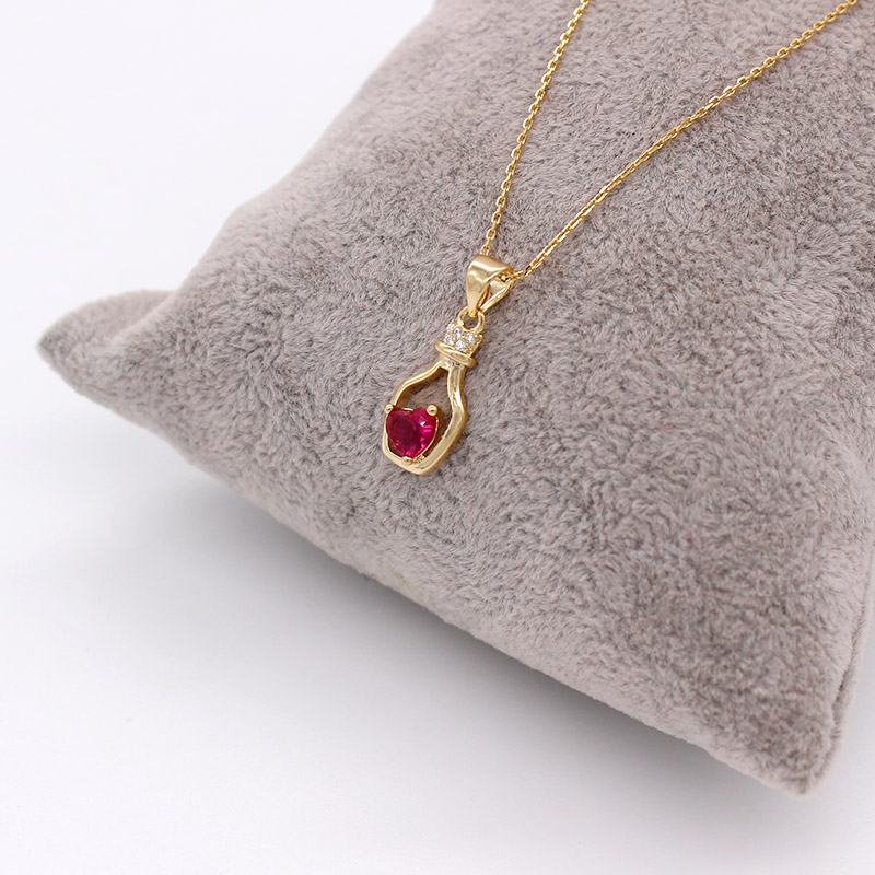 FS Small Vintage Jewelry Red A - Vintage Fashion Vogue recension och pris