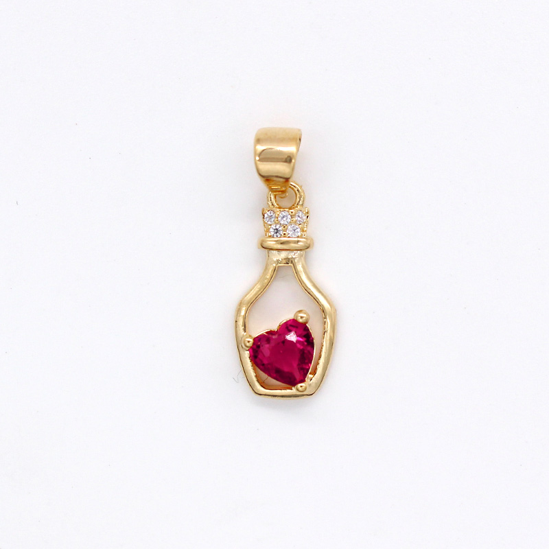 FS Small Vintage Jewelry Red A - Vintage Fashion Vogue recension och pris