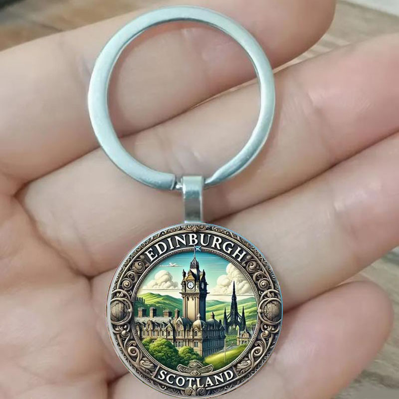 Edinburgh Scottish Keychain, a - Vintage Fashion Edinburgh recension och pris