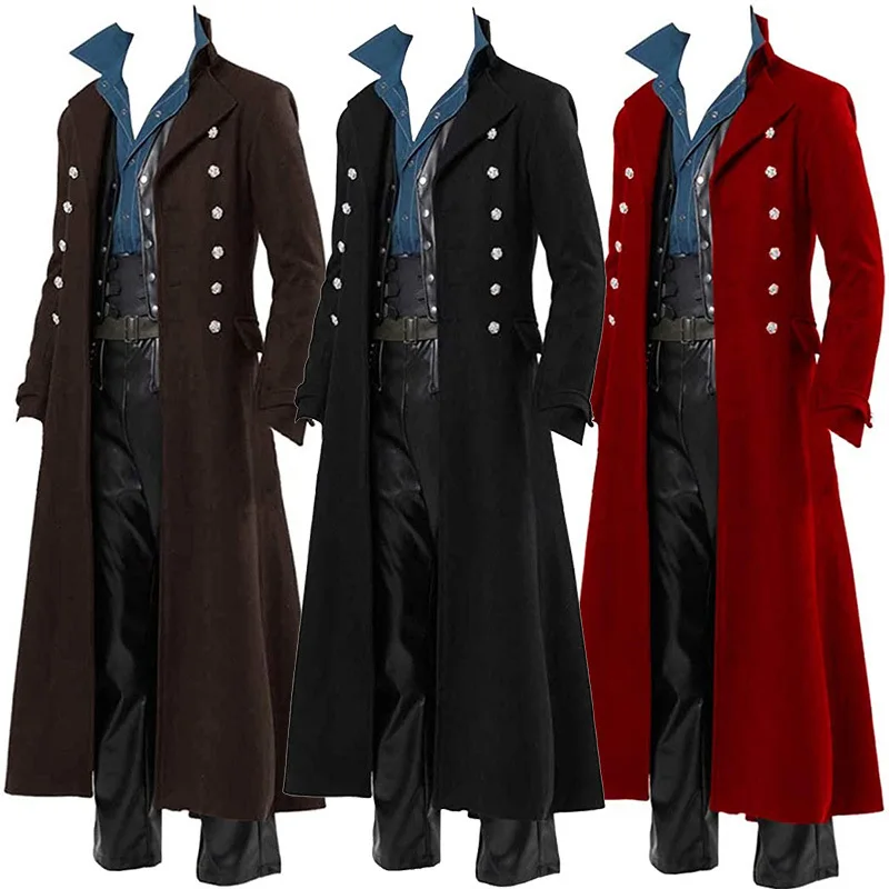 Medieval Men's Pirate Costume  - Vintage Victorian Fashion recension och pris