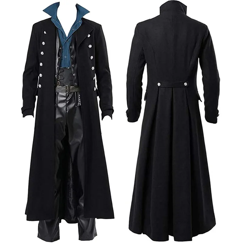 Medieval Men's Pirate Costume  - Vintage Victorian Fashion recension och pris