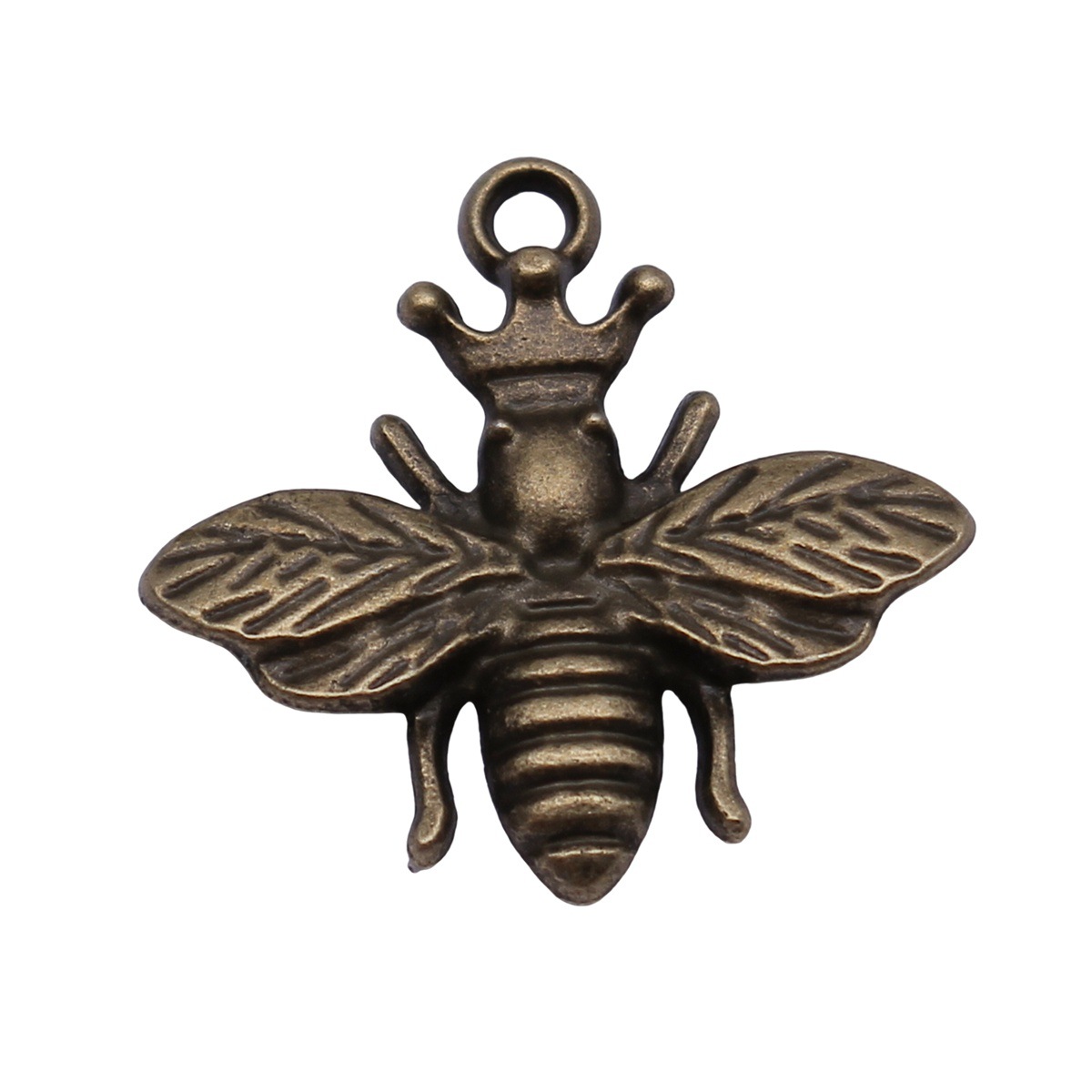 Queen Bee Charm Insect Pendant - Vintage Fashion Words recension och pris