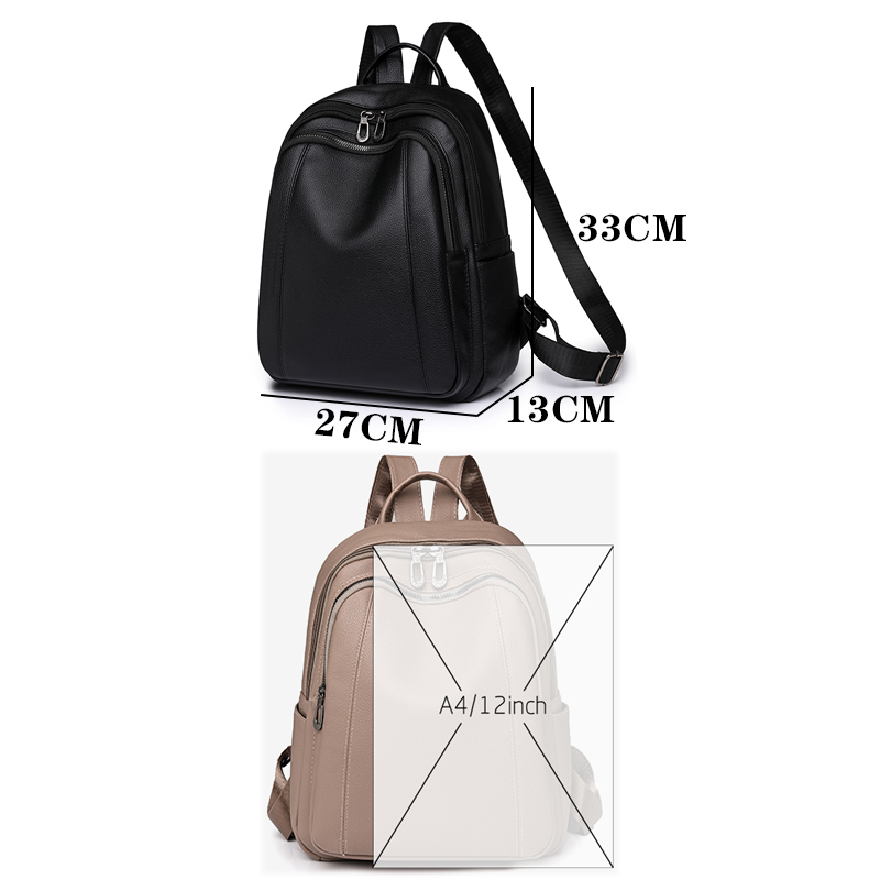 High Quality Leather Backpack  - Vintage Fashion Boutique recension och pris
