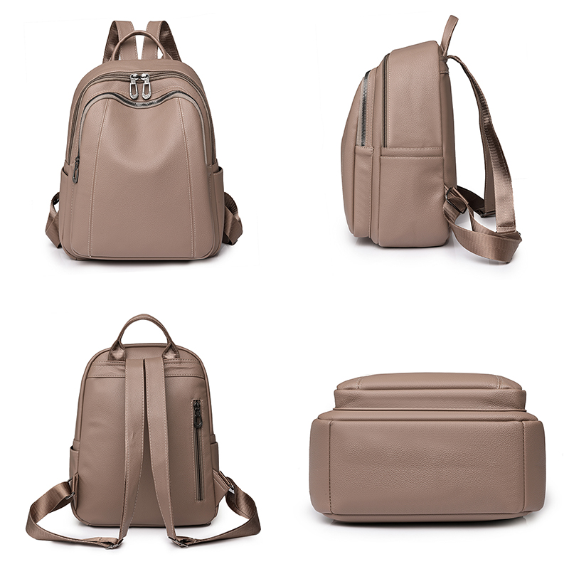 High Quality Leather Backpack  - Vintage Fashion Boutique recension och pris