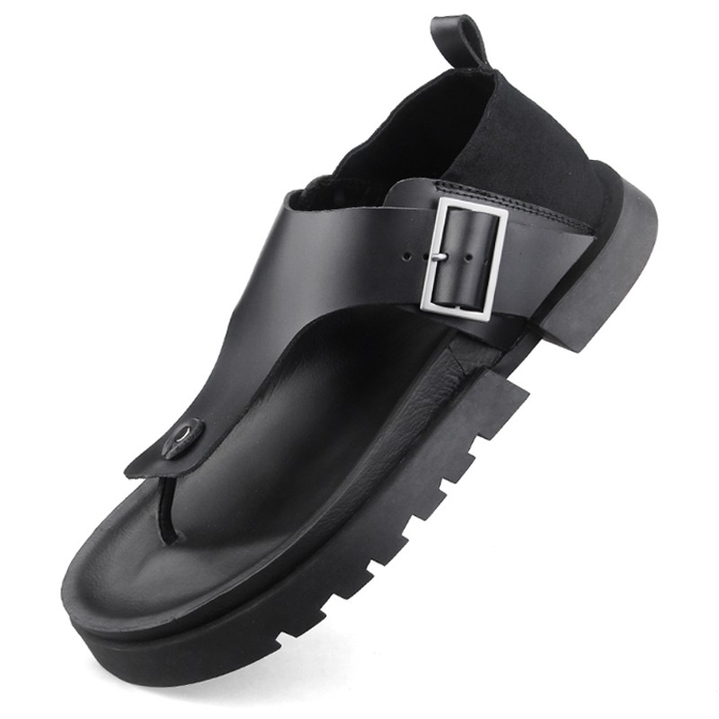 Summer Mens Fashion Thick Plat - Vintage Fashion Rome recension och pris