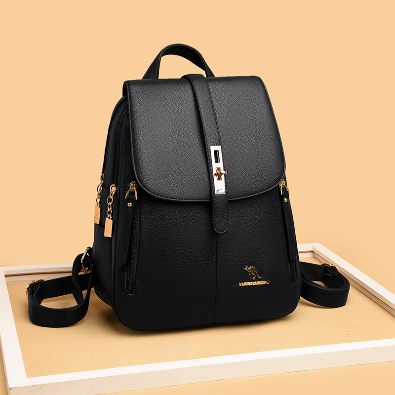 Luxury Women Leather Backpacks - Vintage Fashion Boutique recension och pris