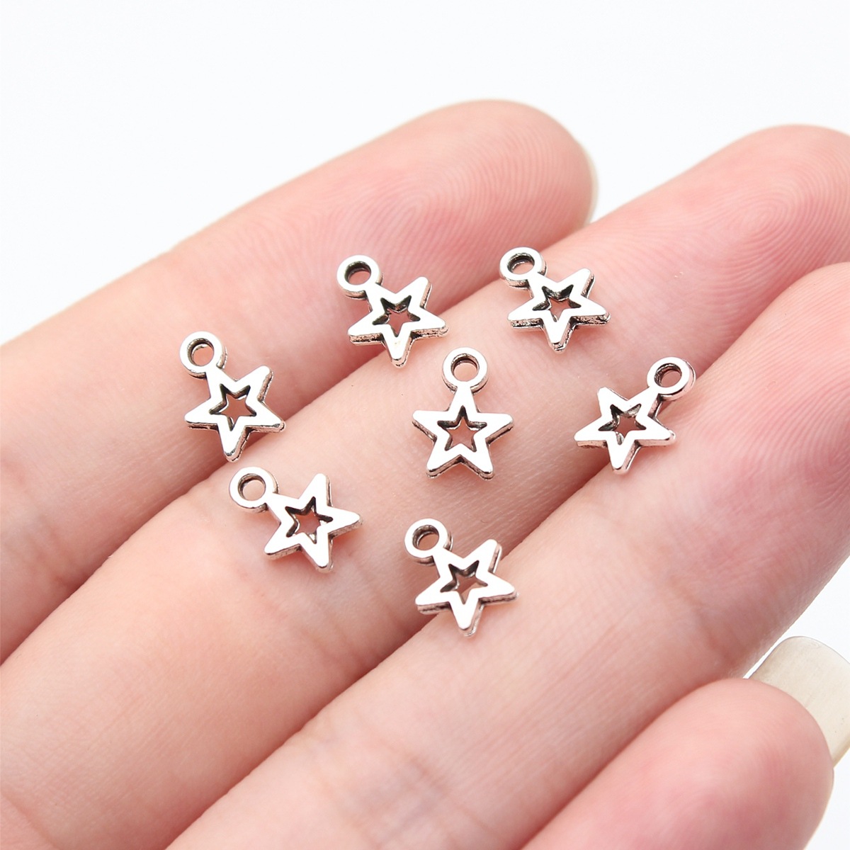 80pcs 8.5x6.2mm(0.33x0.24inch) - Vintage Fashion Words recension och pris