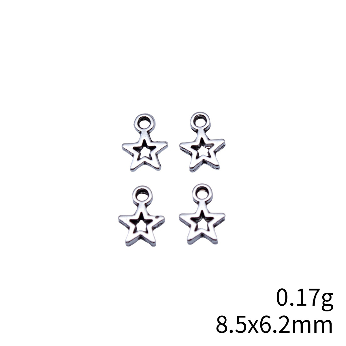 80pcs 8.5x6.2mm(0.33x0.24inch) - Vintage Fashion Words recension och pris