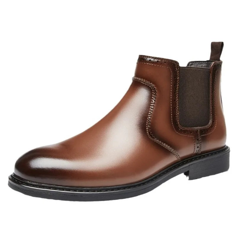Vintage Mens Leather Oxford Bo - Vintage Fashion Style recension och pris