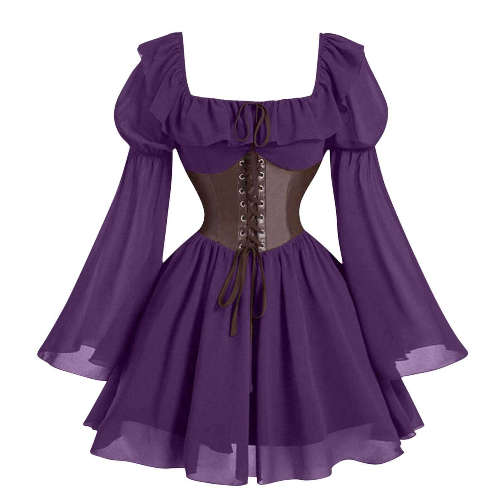 Renaissance Medieval Long Slee - Vintage Victorian Fashion recension och pris